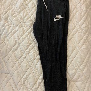Nike black joggers